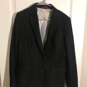 Black Canvas Blazer